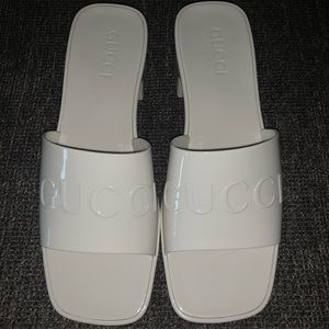 GG Rubber Platform Sandal